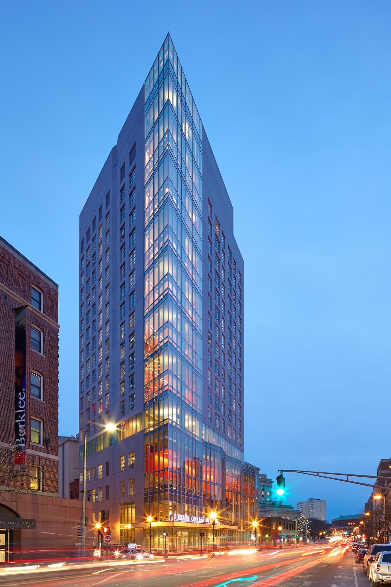 Berklee's 160 Massachusetts Avenue Building Earns LEED Gold
